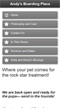 Mobile Screenshot of andysboardingplace.com